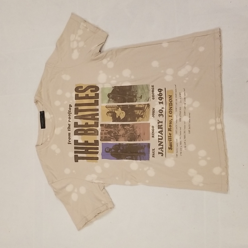 Iconic Beatles graphic tee